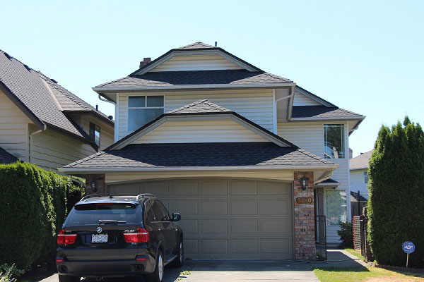 home shingle roof