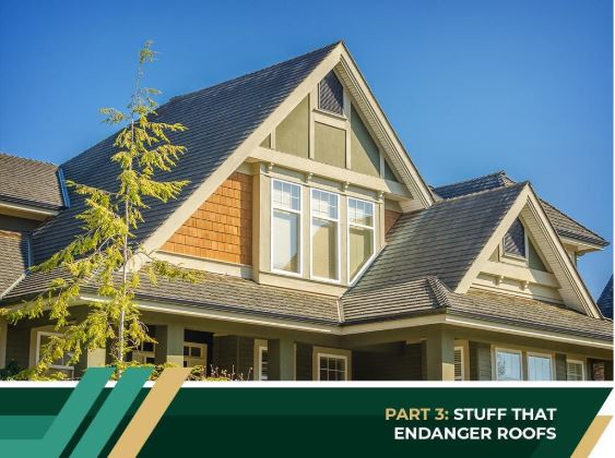 Ways to Keep Your Roof in Amazing Shape - Part 3: Items That Could Endanger Roofs